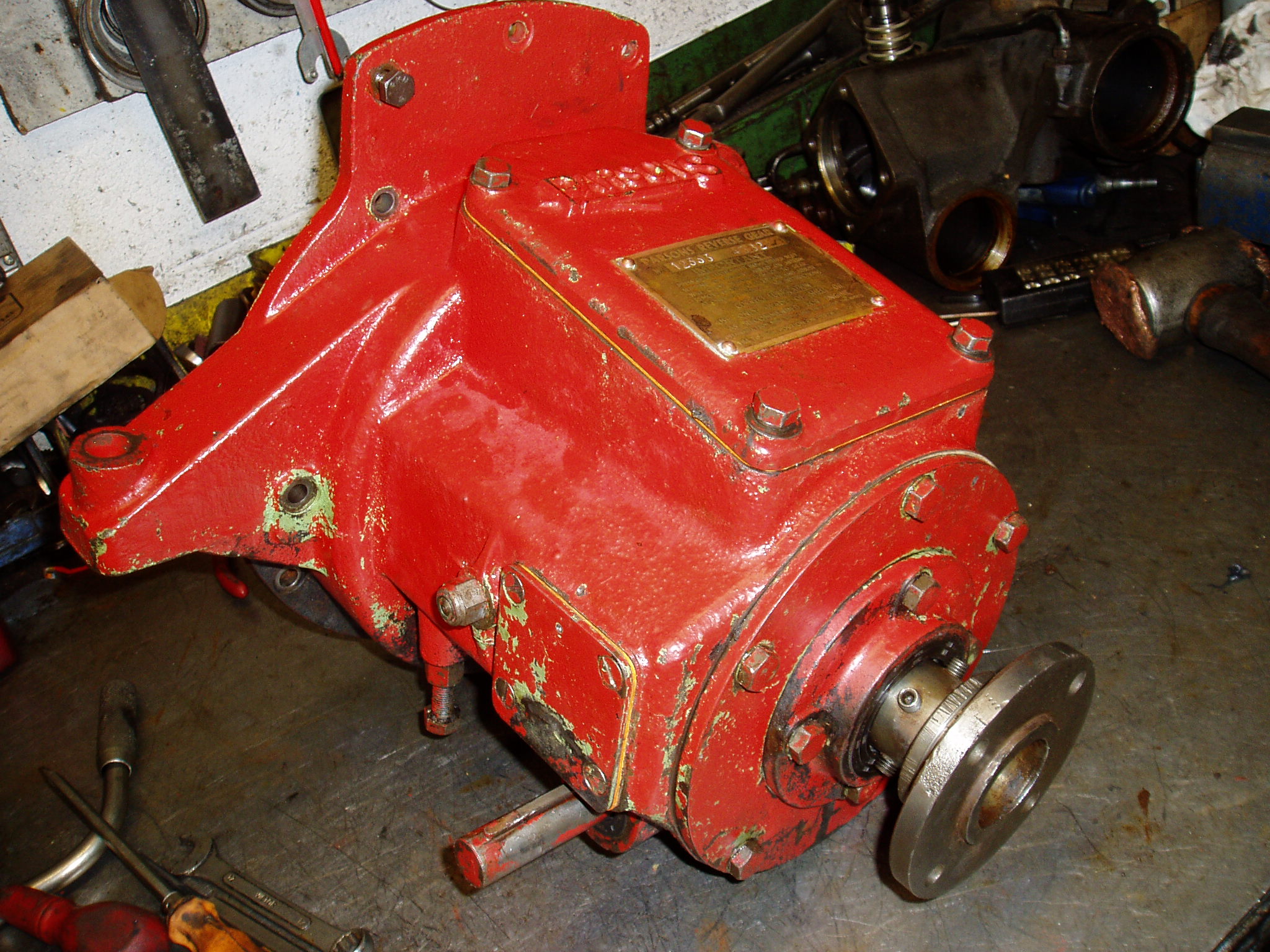 Parsons Type B gearbox Parsons type B